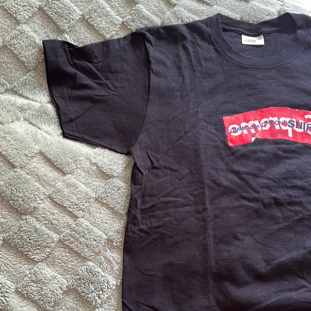 Supreme x Comme des Garçons SHIRT Box Logo T-Shirt in black - Picture 4 of 7